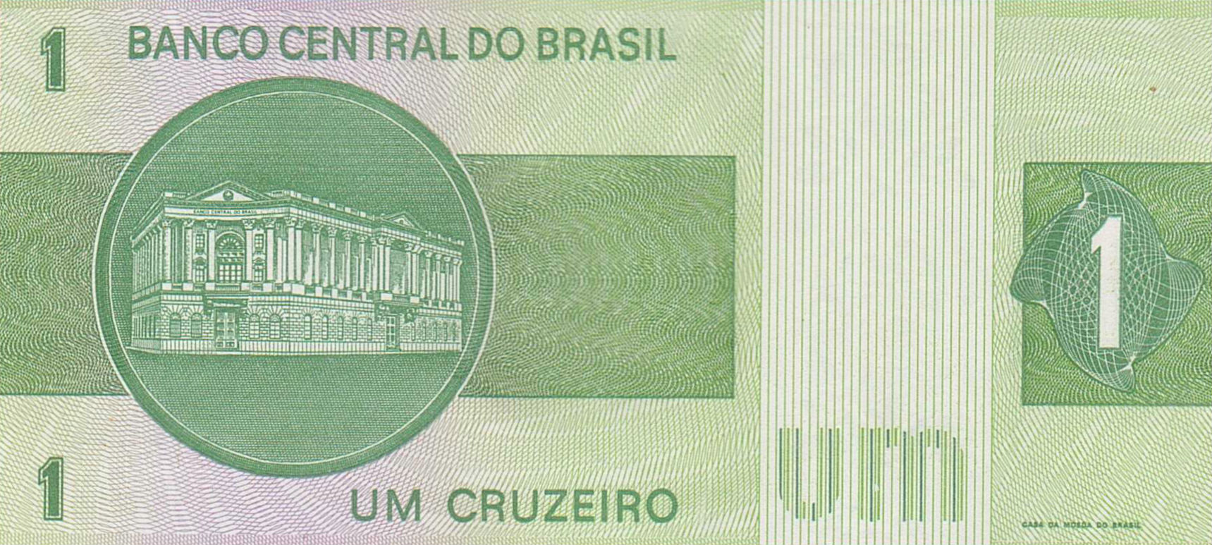Brazil 1 1970 UNC P-191/Ac <b>[Serial# 007722]</b>